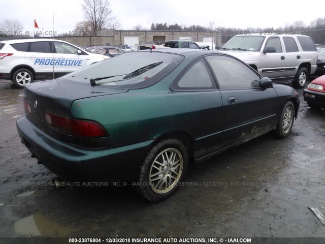 JH4DC43581S002347 - 2001 ACURA INTEGRA LS GREEN photo 4