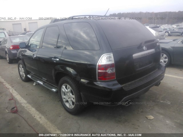 2HNYD18884H562358 - 2004 ACURA MDX TOURING BLACK photo 3