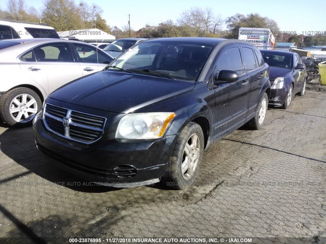 1B3HB48B08D687903 - 2008 DODGE CALIBER SXT BLACK photo 2