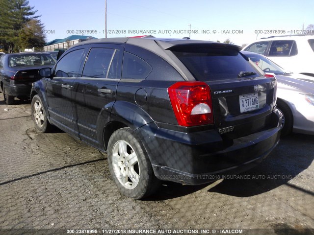 1B3HB48B08D687903 - 2008 DODGE CALIBER SXT BLACK photo 3