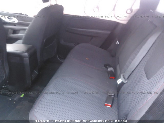 2GKALMEK8D6277560 - 2013 GMC TERRAIN SLE RED photo 8