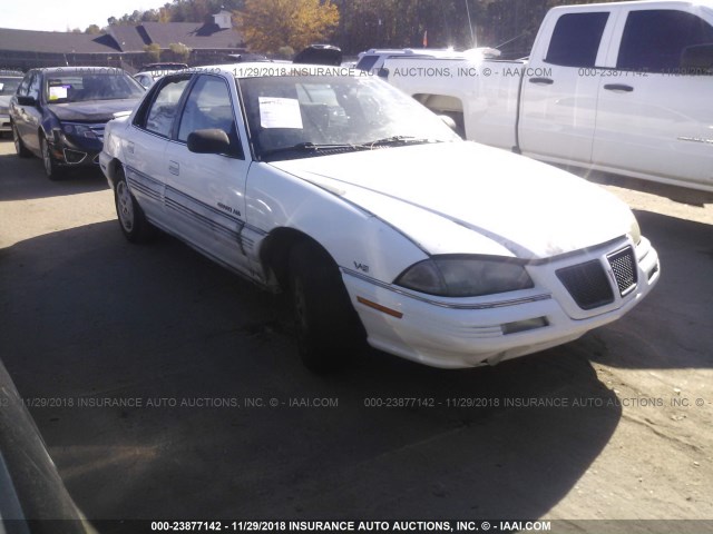 1G2NE55M8SC708891 - 1995 PONTIAC GRAND AM SE WHITE photo 1