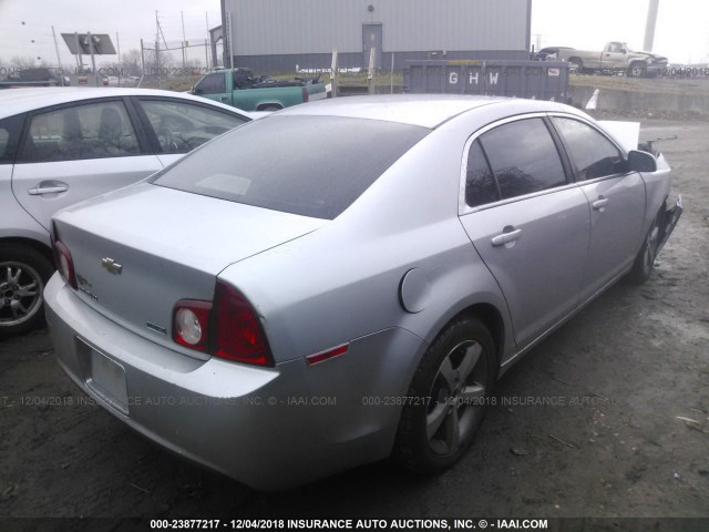 1G1ZC5E00AF167311 - 2010 CHEVROLET MALIBU 1LT 银色 照片 4