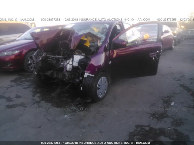 ML32F3FJ7HHF12236 - 2017 MITSUBISHI MIRAGE G4 ES მუქწითელი ფოტო 2