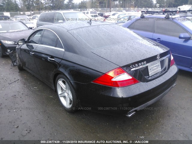 WDDDJ72X49A144083 - 2009 MERCEDES-BENZ CLS 550 BLACK photo 3