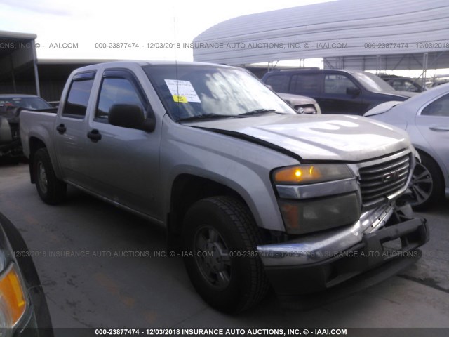 1GTCS136968182272 - 2006 GMC CANYON SILVER photo 1