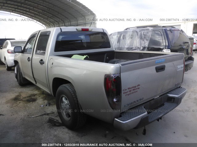 1GTCS136968182272 - 2006 GMC CANYON SILVER photo 3