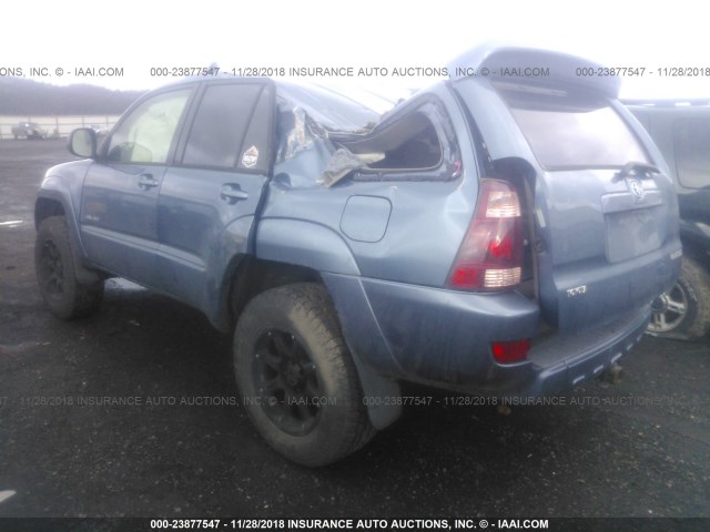 JTEBU14R250078441 - 2005 TOYOTA 4RUNNER SR5/SPORT BLUE photo 3