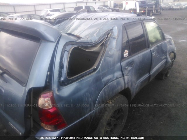 JTEBU14R250078441 - 2005 TOYOTA 4RUNNER SR5/SPORT BLUE photo 6