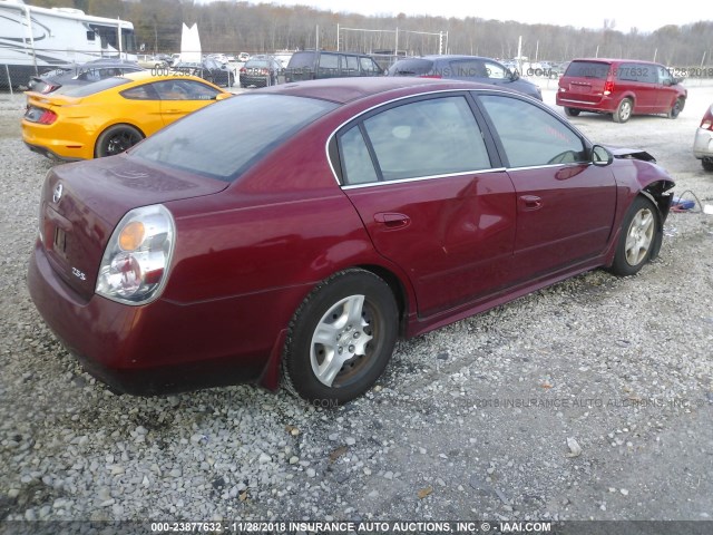 1N4AL11D03C325937 - 2003 NISSAN ALTIMA S/SL MAROON photo 4