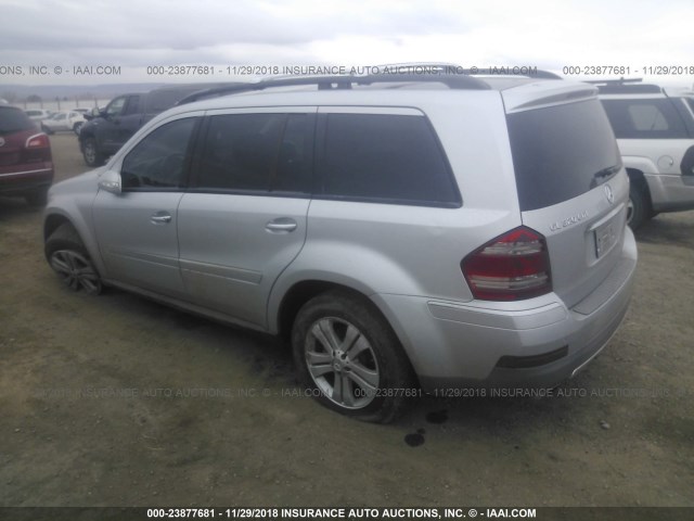 4JGBF22E38A437052 - 2008 MERCEDES-BENZ GL 320 CDI SILVER photo 3