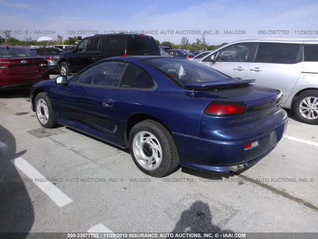 JB3BM64JXPY038710 - 1993 DODGE STEALTH R/T BLUE photo 3