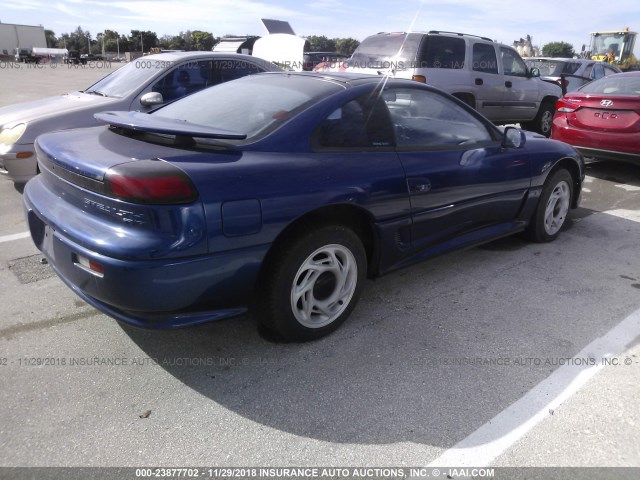 JB3BM64JXPY038710 - 1993 DODGE STEALTH R/T BLUE photo 4