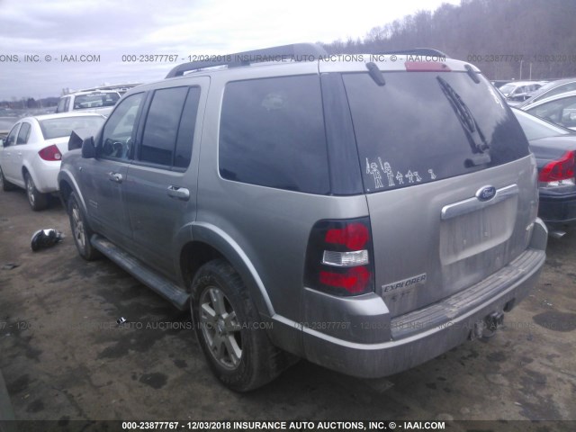 1FMEU73818UB14626 - 2008 FORD EXPLORER XLT TAN photo 3