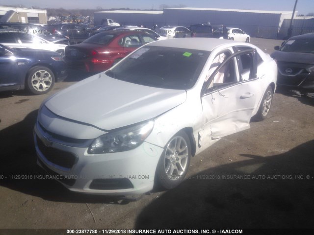 1G11C5SL3EF258574 - 2014 CHEVROLET MALIBU 1LT 白色 照片 2