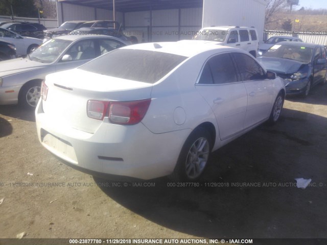 1G11C5SL3EF258574 - 2014 CHEVROLET MALIBU 1LT 白色 照片 4