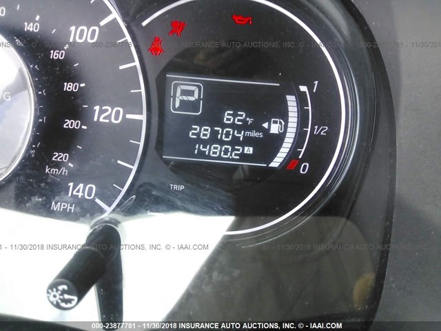 3N1CE2CP3FL421485 - 2015 NISSAN VERSA NOTE S/S PLUS/SV/SL/SR SILVER photo 7