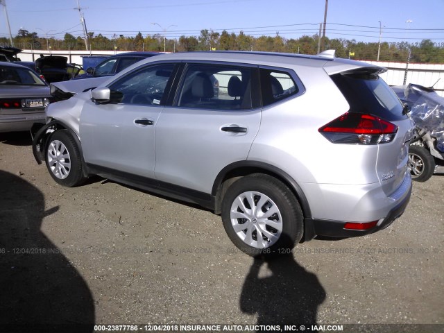 JN8AT2MT7JW461453 - 2018 NISSAN ROGUE S/SL/SV SILVER photo 3