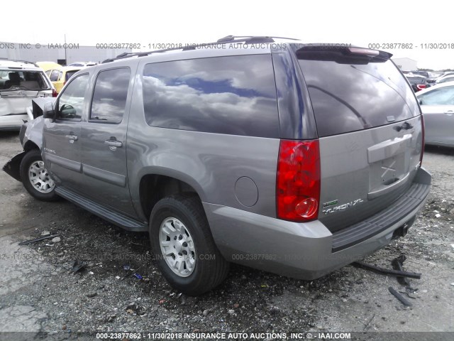 1GKFC16037J241719 - 2007 GMC YUKON XL C1500 GRAY photo 3