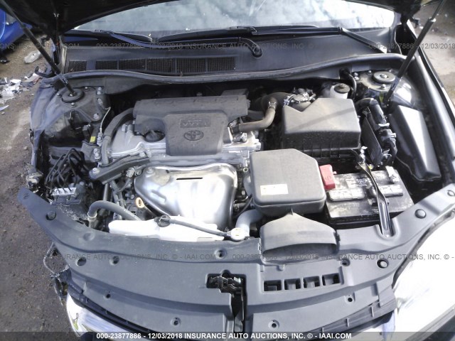 4T1BF1FK2HU318434 - 2017 TOYOTA CAMRY LE/XLE/SE/XSE 黑色 照片 10