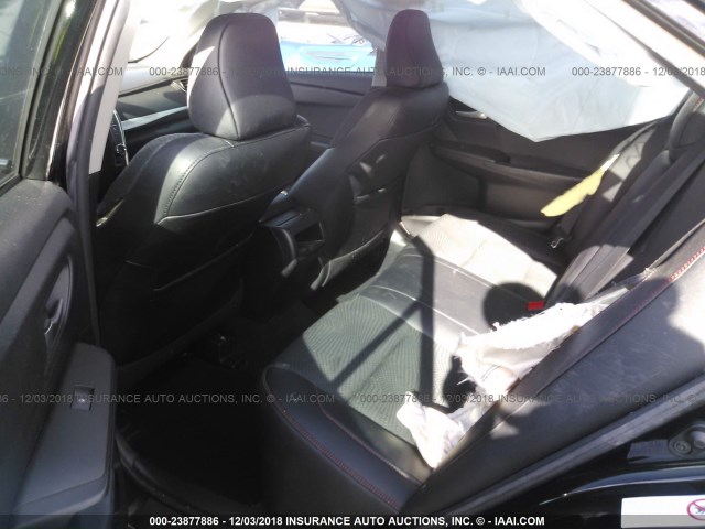 4T1BF1FK2HU318434 - 2017 TOYOTA CAMRY LE/XLE/SE/XSE 黑色 照片 8