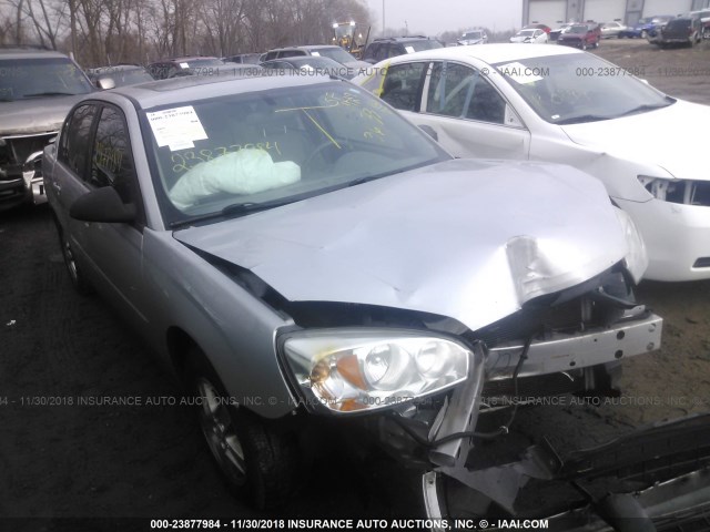 1G1ZT54835F283633 - 2005 CHEVROLET MALIBU LS SILVER photo 1