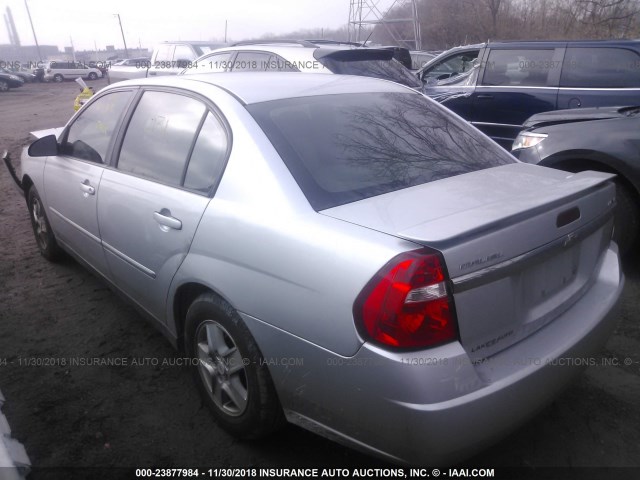 1G1ZT54835F283633 - 2005 CHEVROLET MALIBU LS SILVER photo 3
