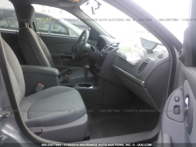 1G1ZT54835F283633 - 2005 CHEVROLET MALIBU LS SILVER photo 5