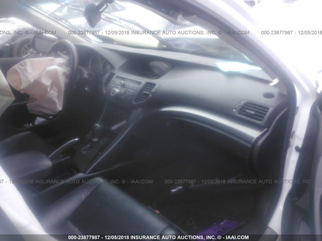 JH4CU2F67CC015198 - 2012 ACURA TSX TECH WHITE photo 5