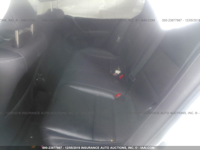 JH4CU2F67CC015198 - 2012 ACURA TSX TECH WHITE photo 8