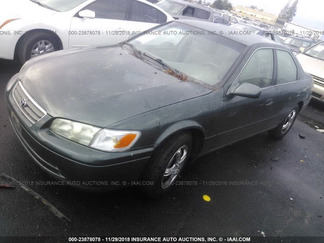 JT2BG22K910567414 - 2001 TOYOTA CAMRY CE/LE/XLE 绿色 照片 2