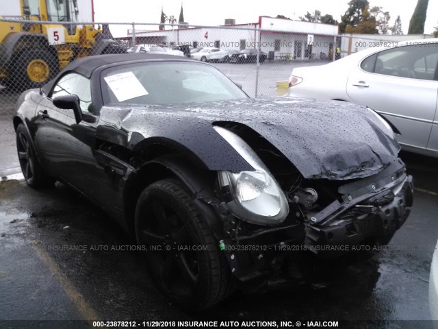 1G2MC35BX8Y132527 - 2008 PONTIAC SOLSTICE BLACK photo 1