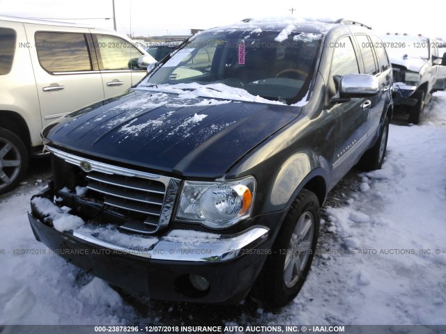 1A8HW58N48F136289 - 2008 CHRYSLER ASPEN LIMITED GRAY photo 2