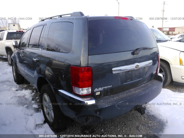 1A8HW58N48F136289 - 2008 CHRYSLER ASPEN LIMITED GRAY photo 3