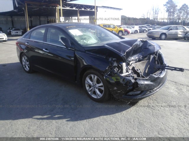 5NPEC4AC9CH376555 - 2012 HYUNDAI SONATA SE/LIMITED BLACK photo 1