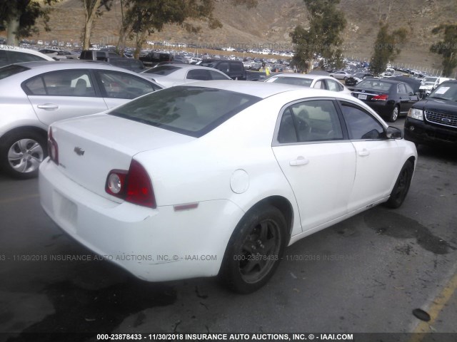 1G1ZA5E16BF179429 - 2011 CHEVROLET MALIBU LS 白色 照片 4