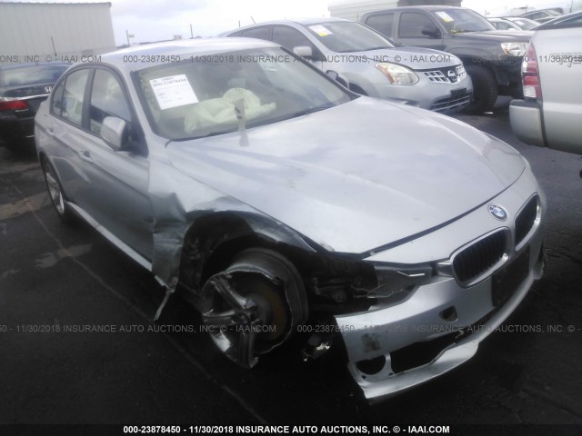 WBA3B1C52EP679110 - 2014 BMW 320 I SILVER photo 1