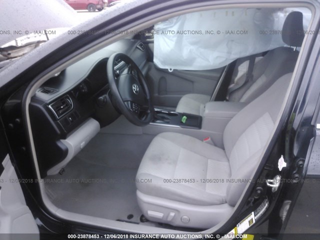 4T1BF1FK0FU042865 - 2015 TOYOTA CAMRY LE/XLE/SE/XSE BLACK photo 5