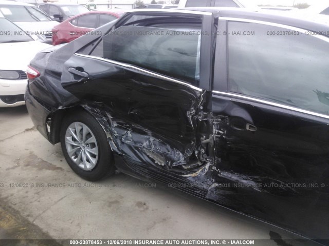 4T1BF1FK0FU042865 - 2015 TOYOTA CAMRY LE/XLE/SE/XSE BLACK photo 6