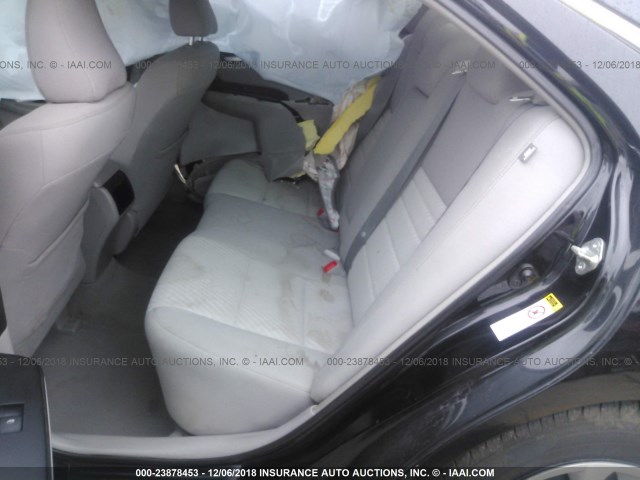 4T1BF1FK0FU042865 - 2015 TOYOTA CAMRY LE/XLE/SE/XSE BLACK photo 8
