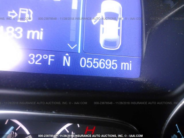 1FADP3K28DL122807 - 2013 FORD FOCUS SE BLACK photo 7