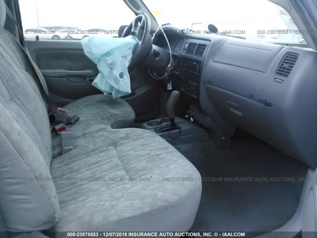 5TENL42N14Z393235 - 2004 TOYOTA TACOMA SILVER photo 5