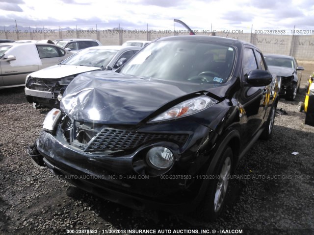 JN8AF5MRXDT207349 - 2013 NISSAN JUKE S/SV/SL BLACK photo 2