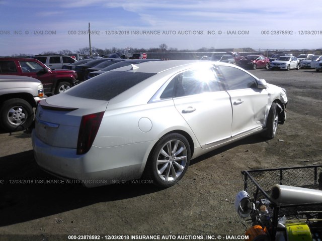 2G61P5S3XD9132671 - 2013 CADILLAC XTS LUXURY COLLECTION WHITE photo 4