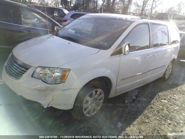 2C4RC1BGXFR546706 - 2015 CHRYSLER TOWN & COUNTRY TOURING WHITE photo 2