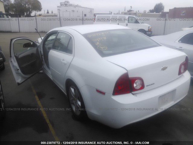 1G1ZA5E04CF287637 - 2012 CHEVROLET MALIBU LS 白色 照片 3