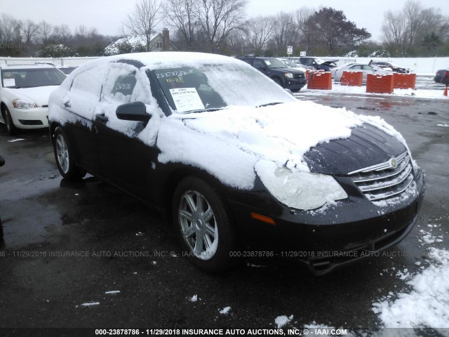 1C3LC56R58N254538 - 2008 CHRYSLER SEBRING TOURING BLACK photo 1