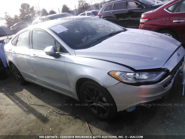 3FA6P0G70JR283287 - 2018 FORD FUSION S SILVER photo 1