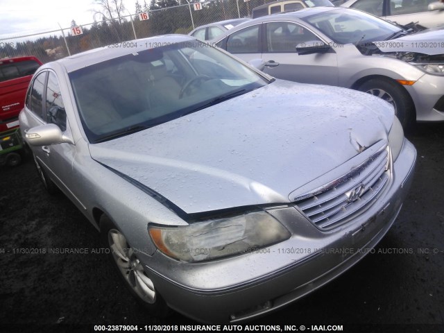 KMHFC46F57A180726 - 2007 HYUNDAI AZERA SE/LIMITED SILVER photo 1