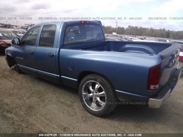 1D7HA18K76J158081 - 2006 DODGE RAM 1500 ST BLUE photo 3